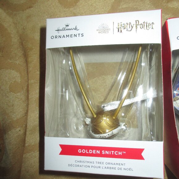 Hallmark Harry Potter Wizarding World Christmas Ornaments New- LOT OF 3 - Picture 4 of 4